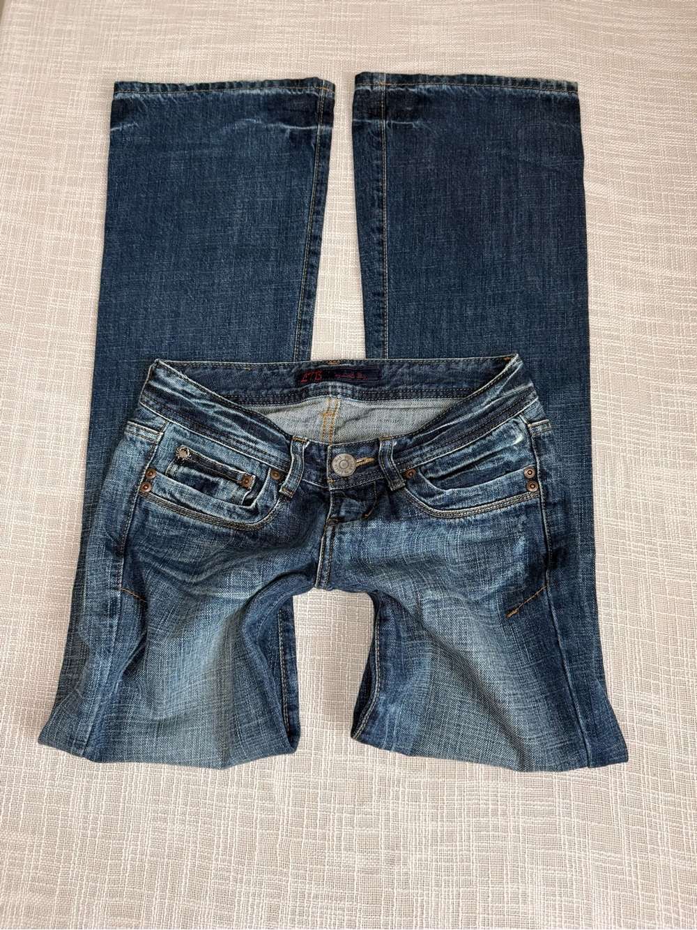LTB by Little Big Y2K Low Rise Bootcut Flare Jeans 25x32